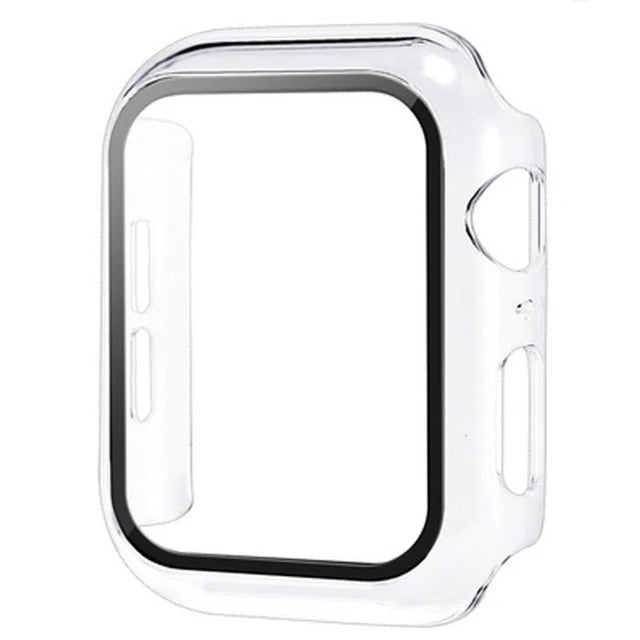 Glas-Displayschutz & Hülle für Apple Watch – Kompatibel mit Series 5–9, SE & iWatch (38–49mm) – Produktfoto