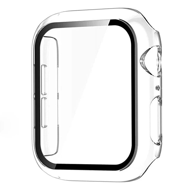 Glas-Displayschutz & Hülle für Apple Watch – Kompatibel mit Series 5–9, SE & iWatch (38–49mm) – Produktfoto