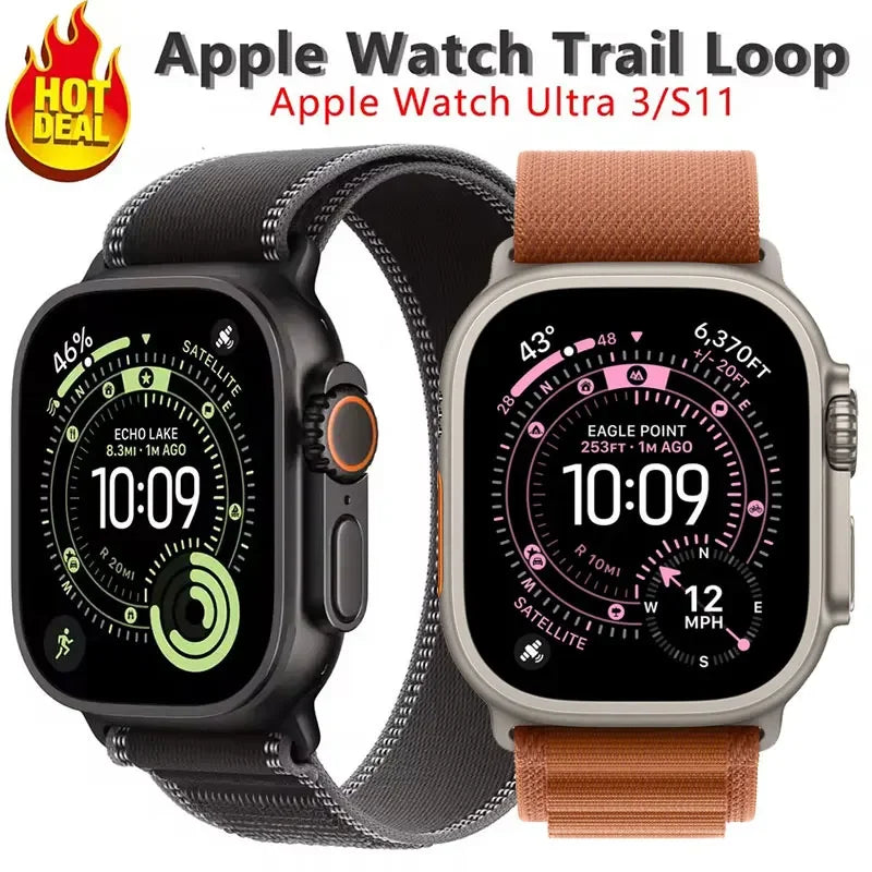 ⌚ Trail- und Alpine-Loop Armband für Apple Watch – Produktfoto