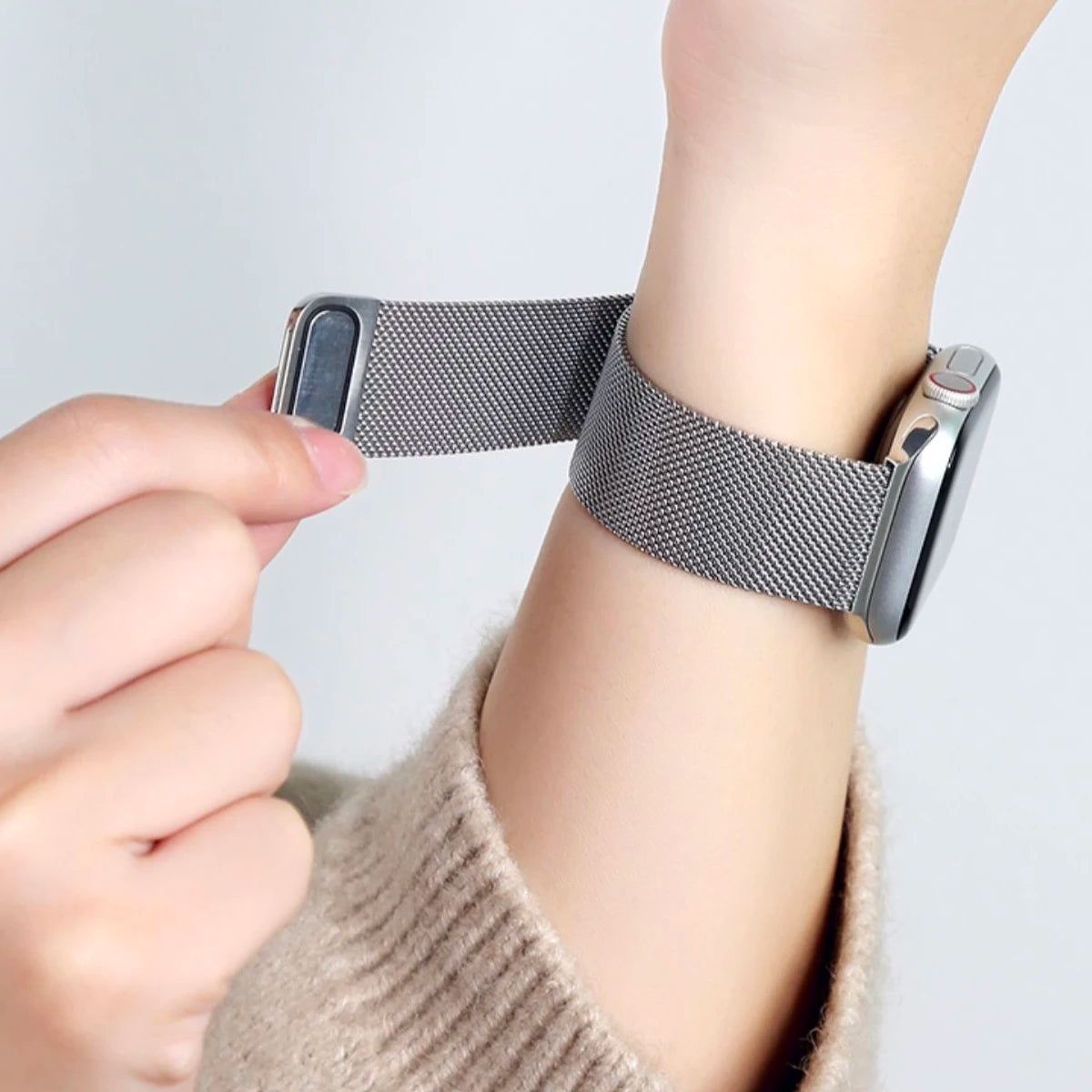 Milanese Loop Armband für Apple Watch – Produktfoto
