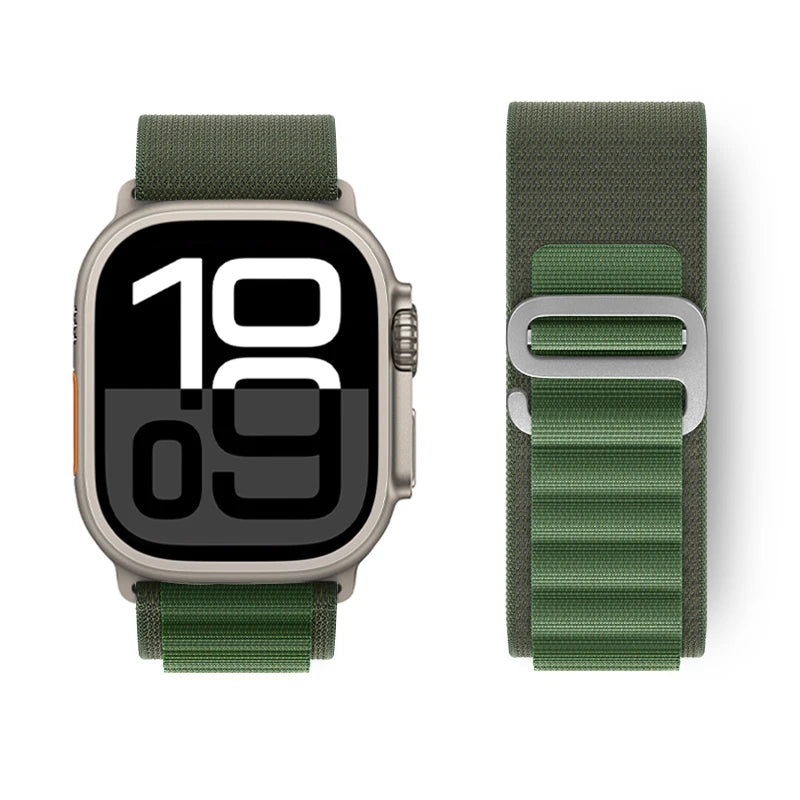 Alpine Loop Armband – Apple Watch Ultra & Series 7–11, alle Größen – Produktfoto