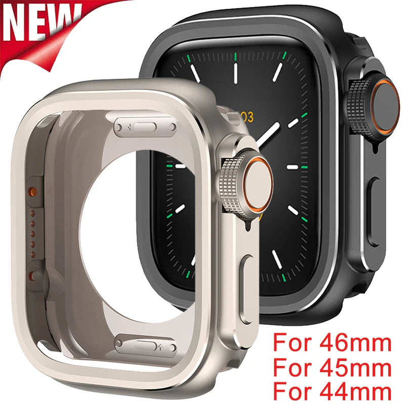 Aluminium Schutzhülle für Apple Watch – Robustes Metall Case & Stoßfester Bumper | Kompatibel mit Apple Watch Ultra 1/2/3 und Series 6–11 (44–49mm) – Produktfoto