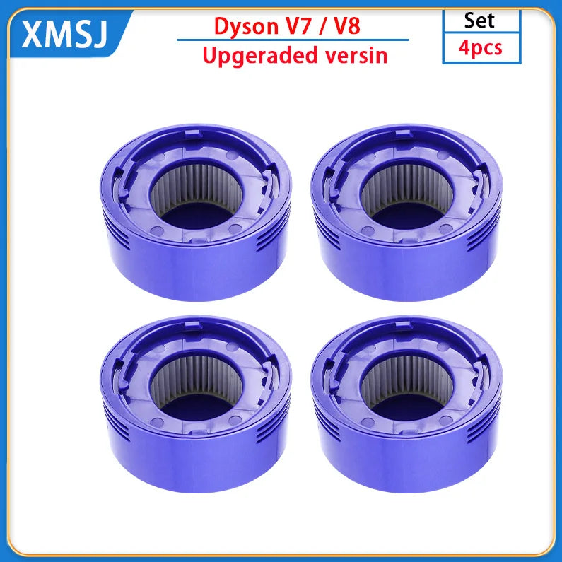 HEPA-Filter für Dyson V8 und V7 – Zubehör für kabellose Staubsauger, waschbarer Ersatzfilter und Ersatzteil. – Produktfoto