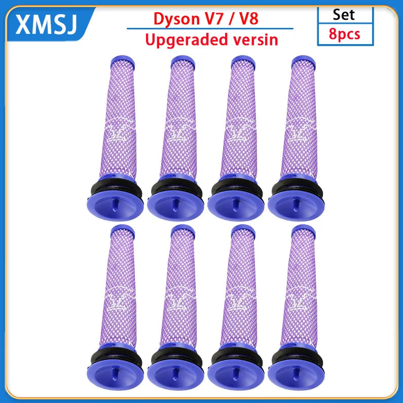 HEPA-Filter für Dyson V8 und V7 – Zubehör für kabellose Staubsauger, waschbarer Ersatzfilter und Ersatzteil. – Produktfoto