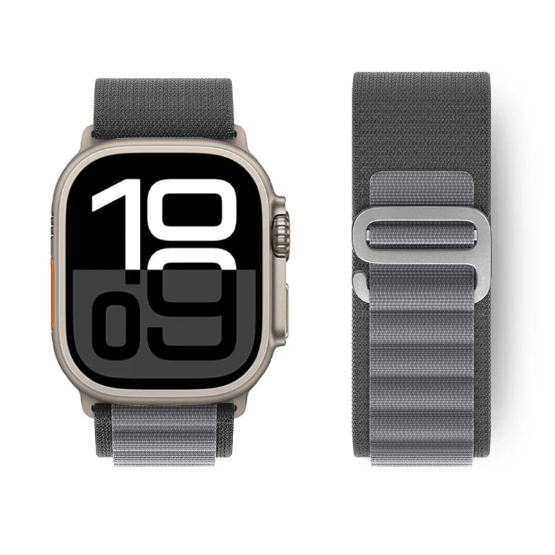 Alpine Loop Armband – Apple Watch Ultra & Series 7–11, alle Größen – Produktfoto