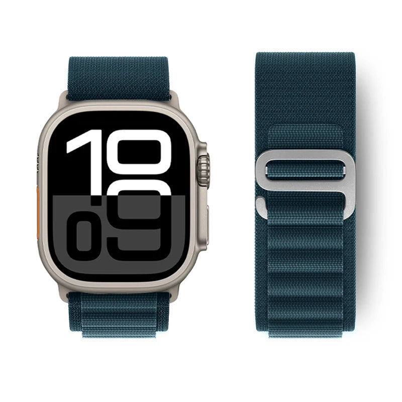 Alpine Loop Armband – Apple Watch Ultra & Series 7–11, alle Größen – Produktfoto