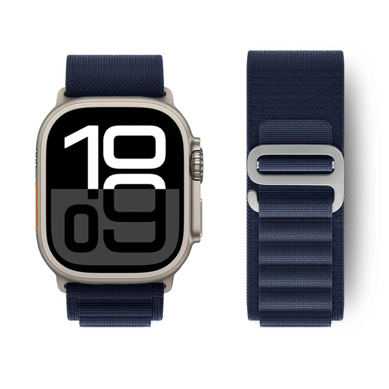 Alpine Loop Armband – Apple Watch Ultra & Series 7–11, alle Größen – Produktfoto