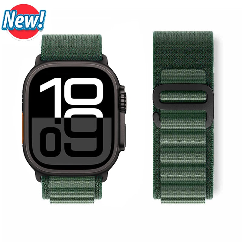 Alpine Loop Armband – Apple Watch Ultra & Series 7–11, alle Größen – Produktfoto