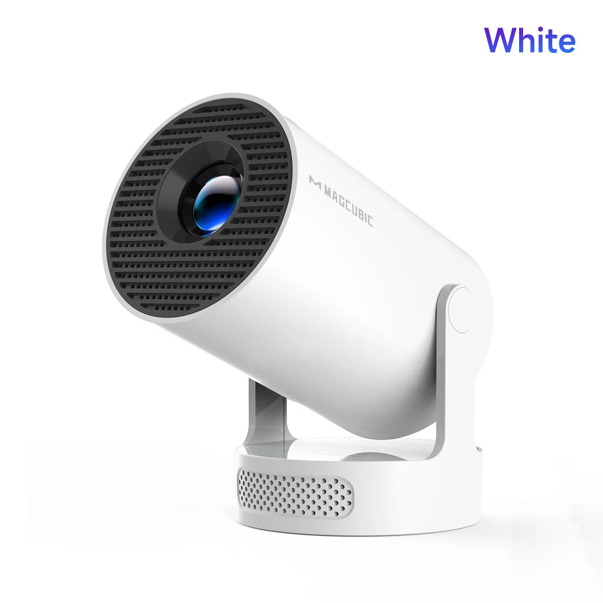 Mini Beamer HY300 Pro+ Beamer – 8K-Unterstützung, WiFi 6, Android 14, Bluetooth 5.0, 290 ANSI Lumen, tragbarer Heimkino-Projektor (720p HD) – Produktfoto