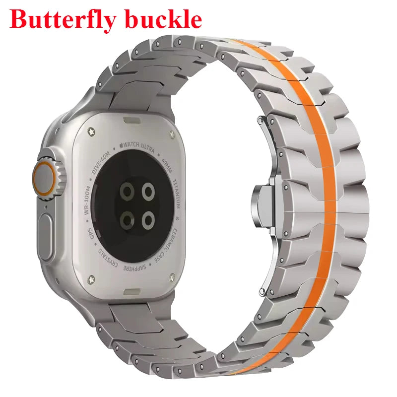 Edelstahl-Armband für Apple Watch – Produktfoto