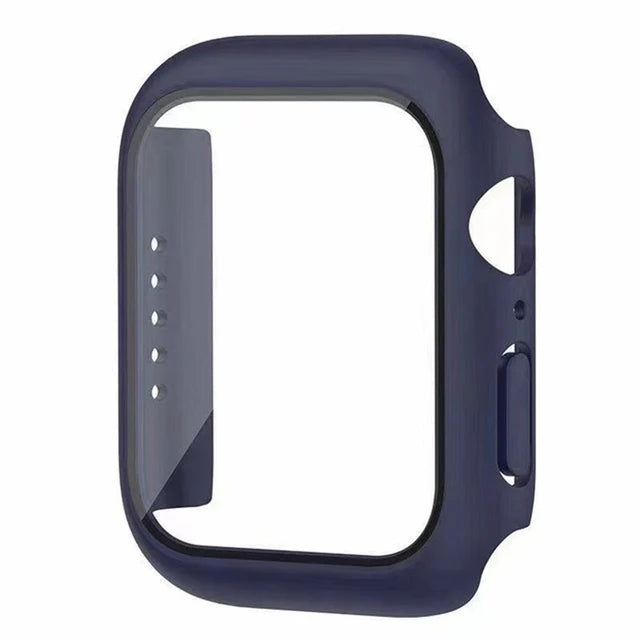 Glas-Displayschutz & Hülle für Apple Watch – Kompatibel mit Series 5–9, SE & iWatch (38–49mm) – Produktfoto