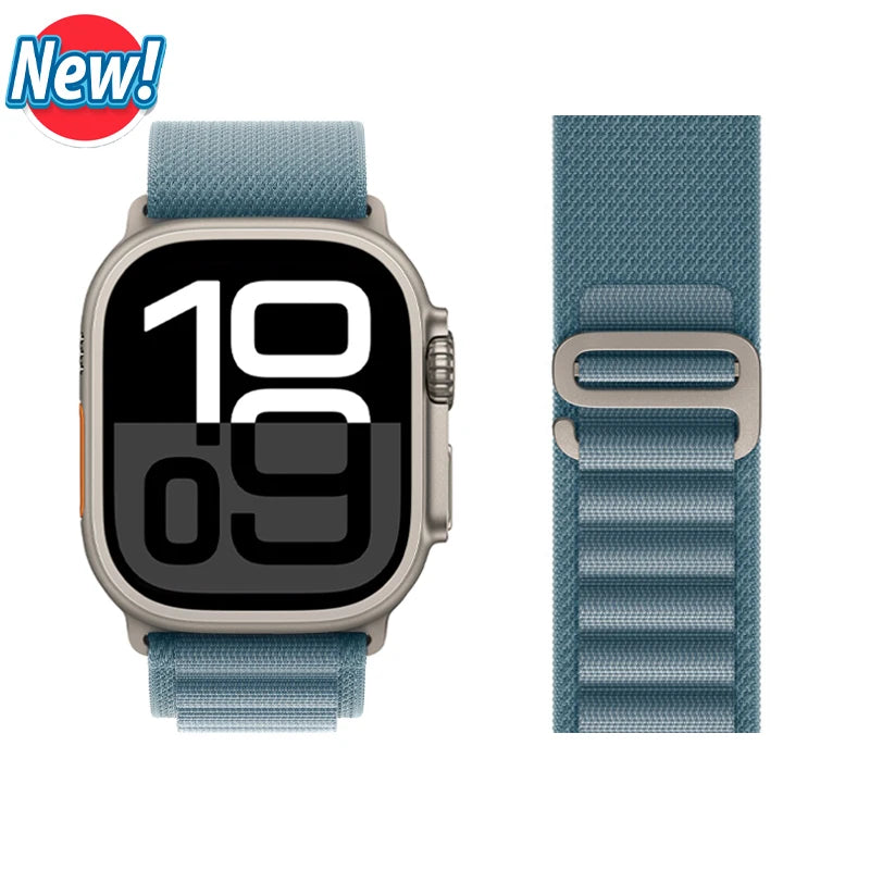 Alpine Loop Armband – Apple Watch Ultra & Series 7–11, alle Größen – Produktfoto