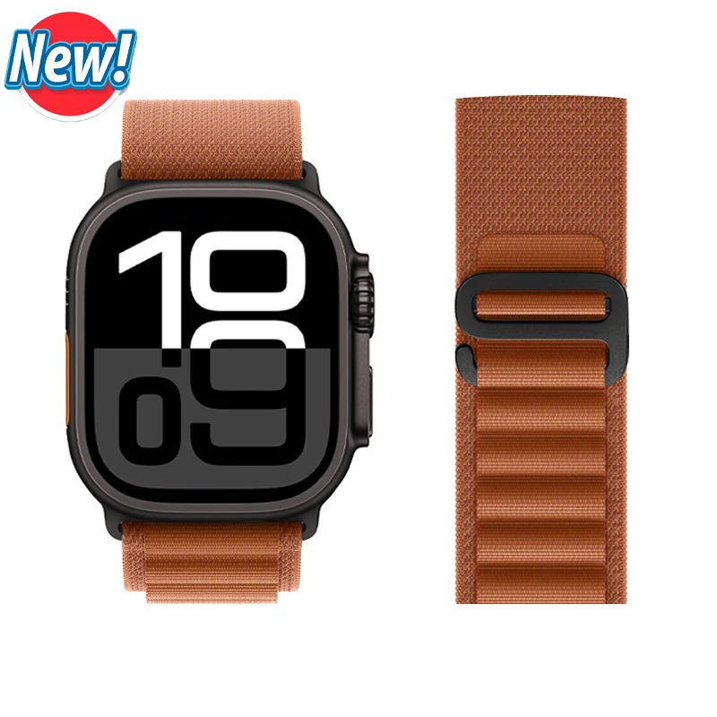 Alpine Loop Armband – Apple Watch Ultra & Series 7–11, alle Größen – Produktfoto