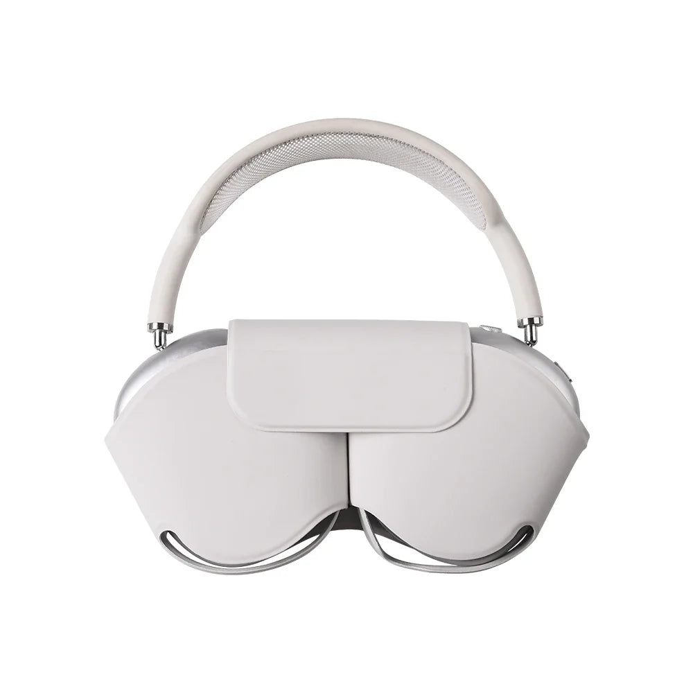 Lederhülle für AirPods Max – Kabellose Kopfhörer Schutzhülle, Soft Case & Zubehör für Apple AirPods Max – Produktfoto