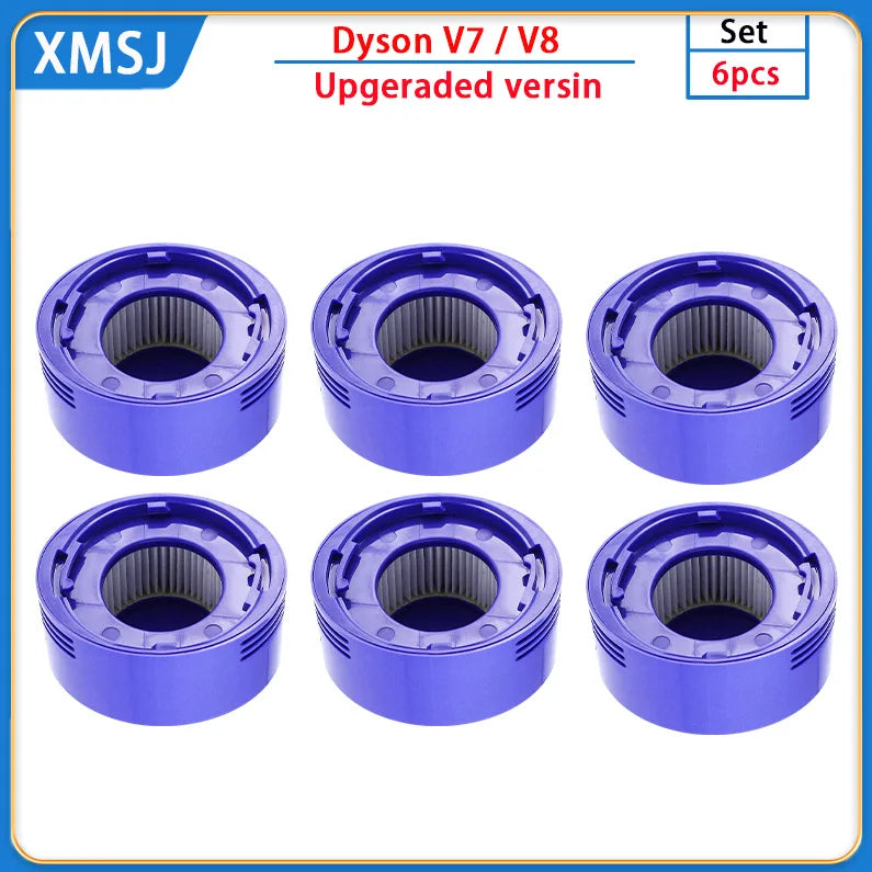 HEPA-Filter für Dyson V8 und V7 – Zubehör für kabellose Staubsauger, waschbarer Ersatzfilter und Ersatzteil. – Produktfoto