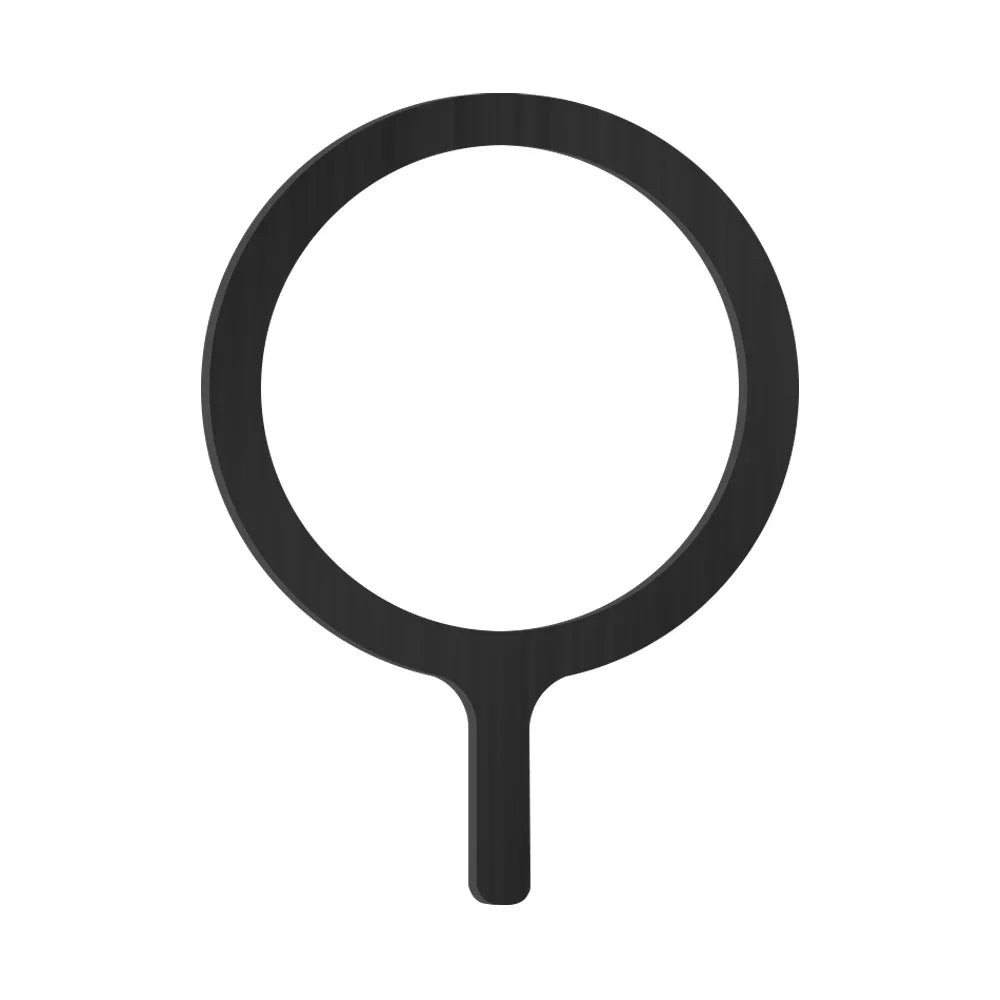 Selbstklebender Metallring / Eisenblech-Aufkleber für Apple iPhone Hüllen – MagSafe Magnetischer Lade-Ring für kabelloses Laden – Produktfoto