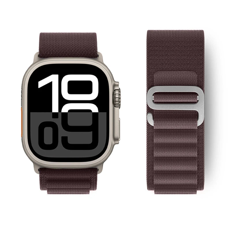 Alpine Loop Armband – Apple Watch Ultra & Series 7–11, alle Größen – Produktfoto