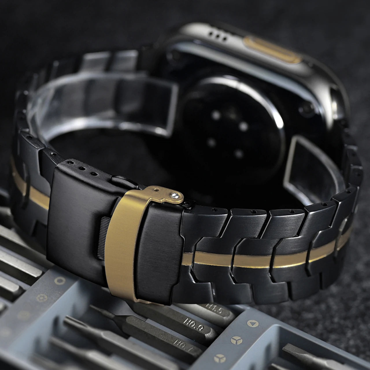 Edelstahl-Armband für Apple Watch – Produktfoto