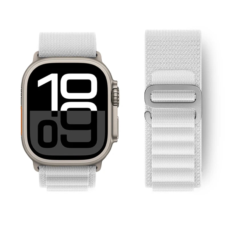 Alpine Loop Armband – Apple Watch Ultra & Series 7–11, alle Größen – Produktfoto