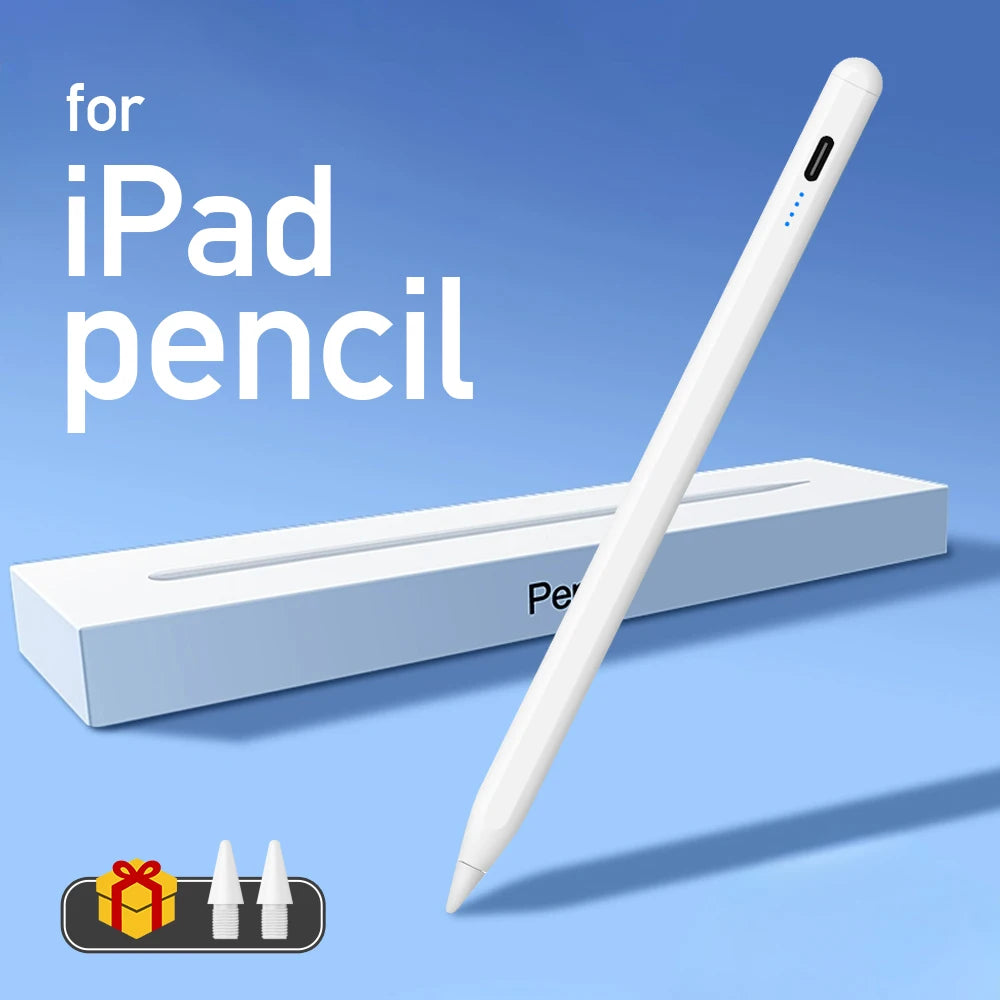 Stylus Pen für Apple Pencil – mit LED-Ladeanzeige, Palm Rejection Funktion – Produktfoto