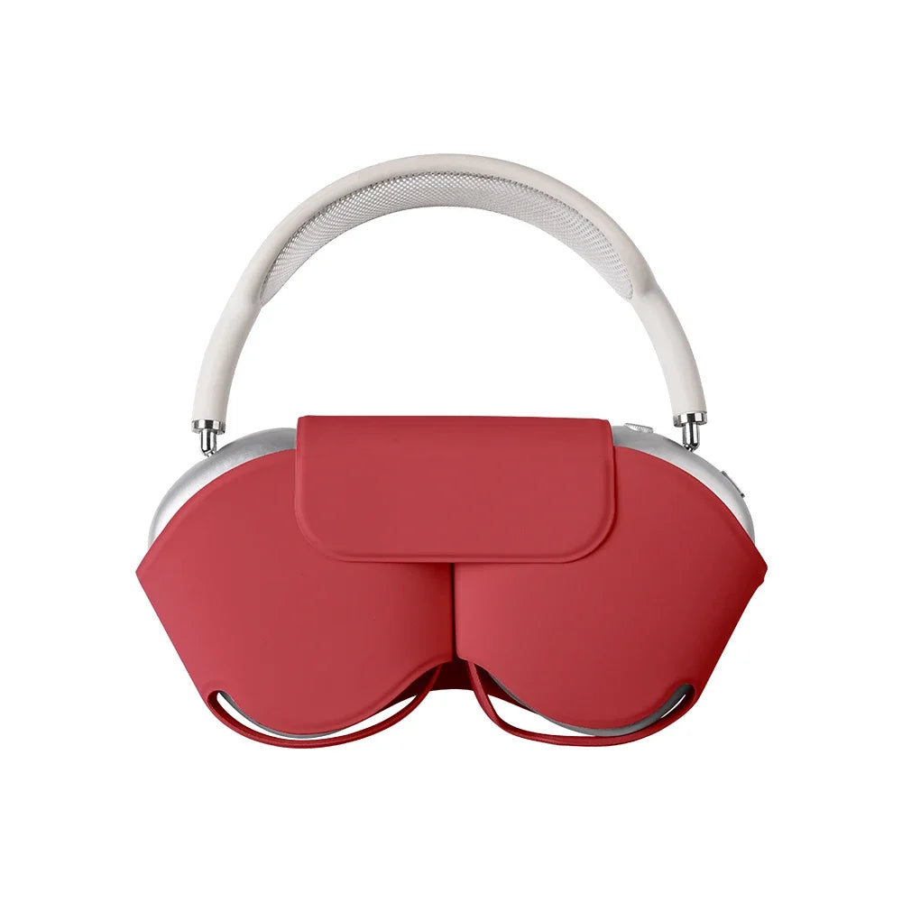 Lederhülle für AirPods Max – Kabellose Kopfhörer Schutzhülle, Soft Case & Zubehör für Apple AirPods Max – Produktfoto