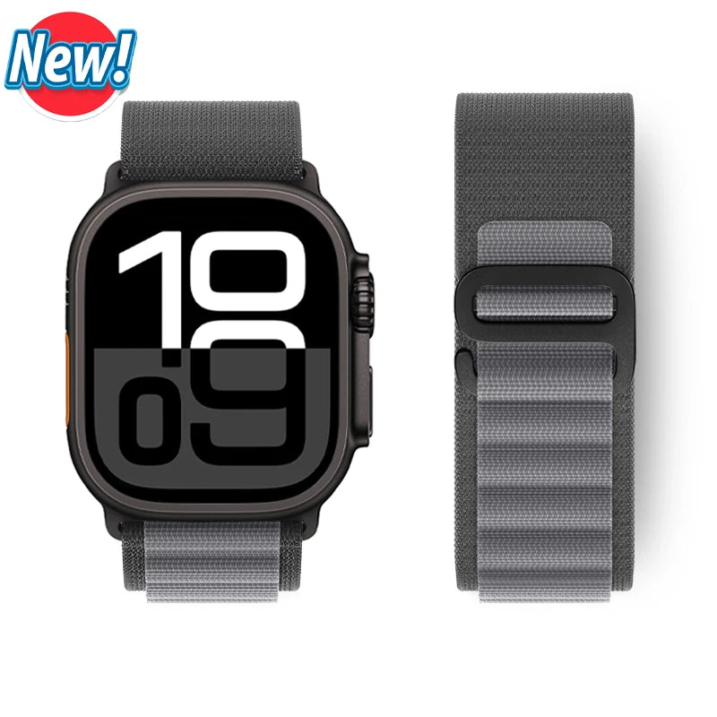 Alpine Loop Armband – Apple Watch Ultra & Series 7–11, alle Größen – Produktfoto