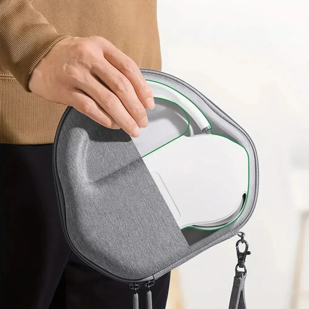 Aufbewahrungstasche für AirPods Max – Wasserdichte Schutzhülle für kabellose Apple Kopfhörer – Produktfoto