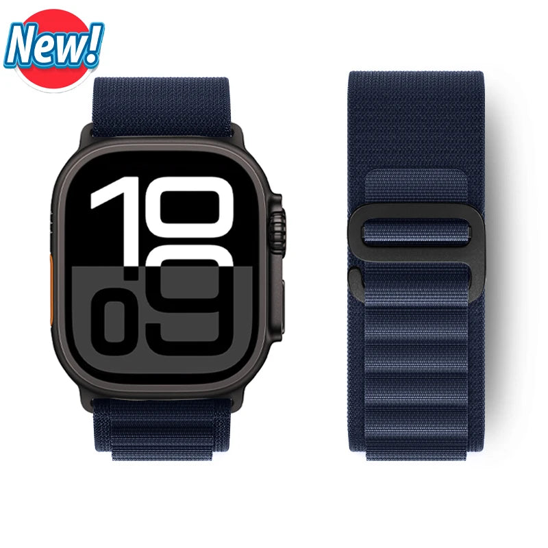 Alpine Loop Armband – Apple Watch Ultra & Series 7–11, alle Größen – Produktfoto