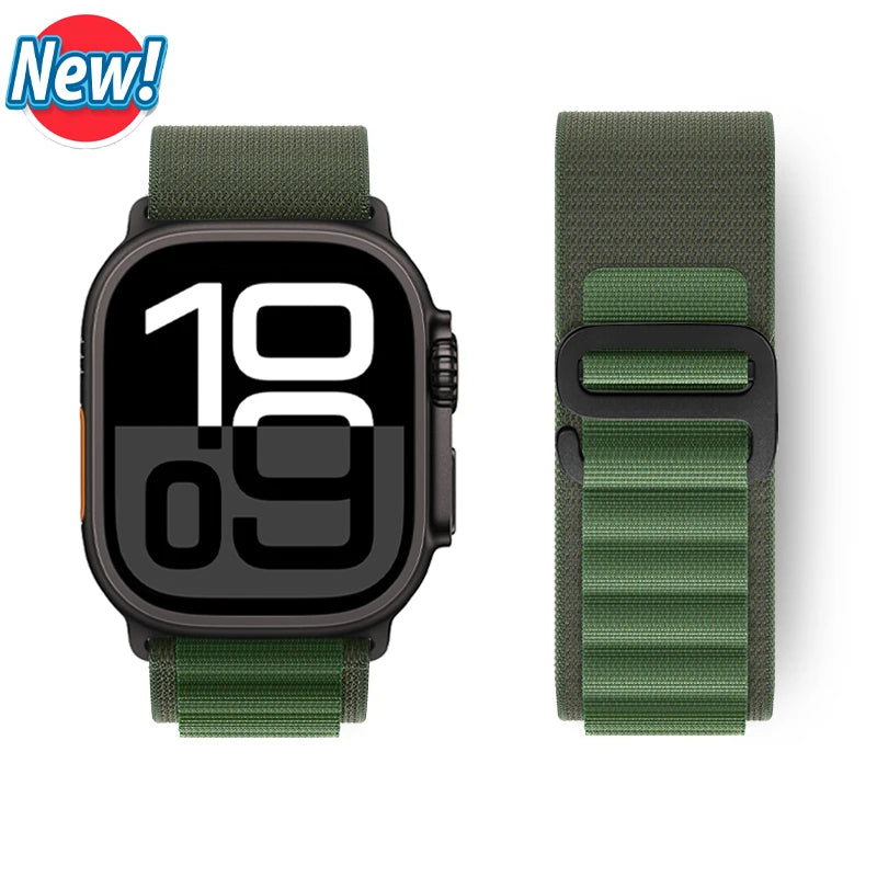 Alpine Loop Armband – Apple Watch Ultra & Series 7–11, alle Größen – Produktfoto