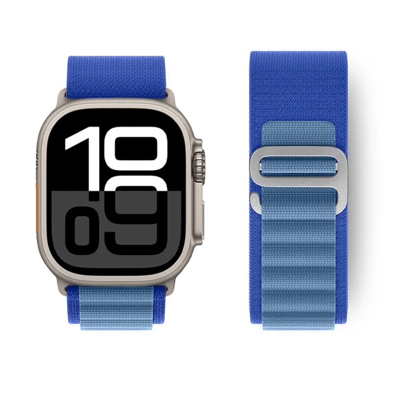 Alpine Loop Armband – Apple Watch Ultra & Series 7–11, alle Größen – Produktfoto